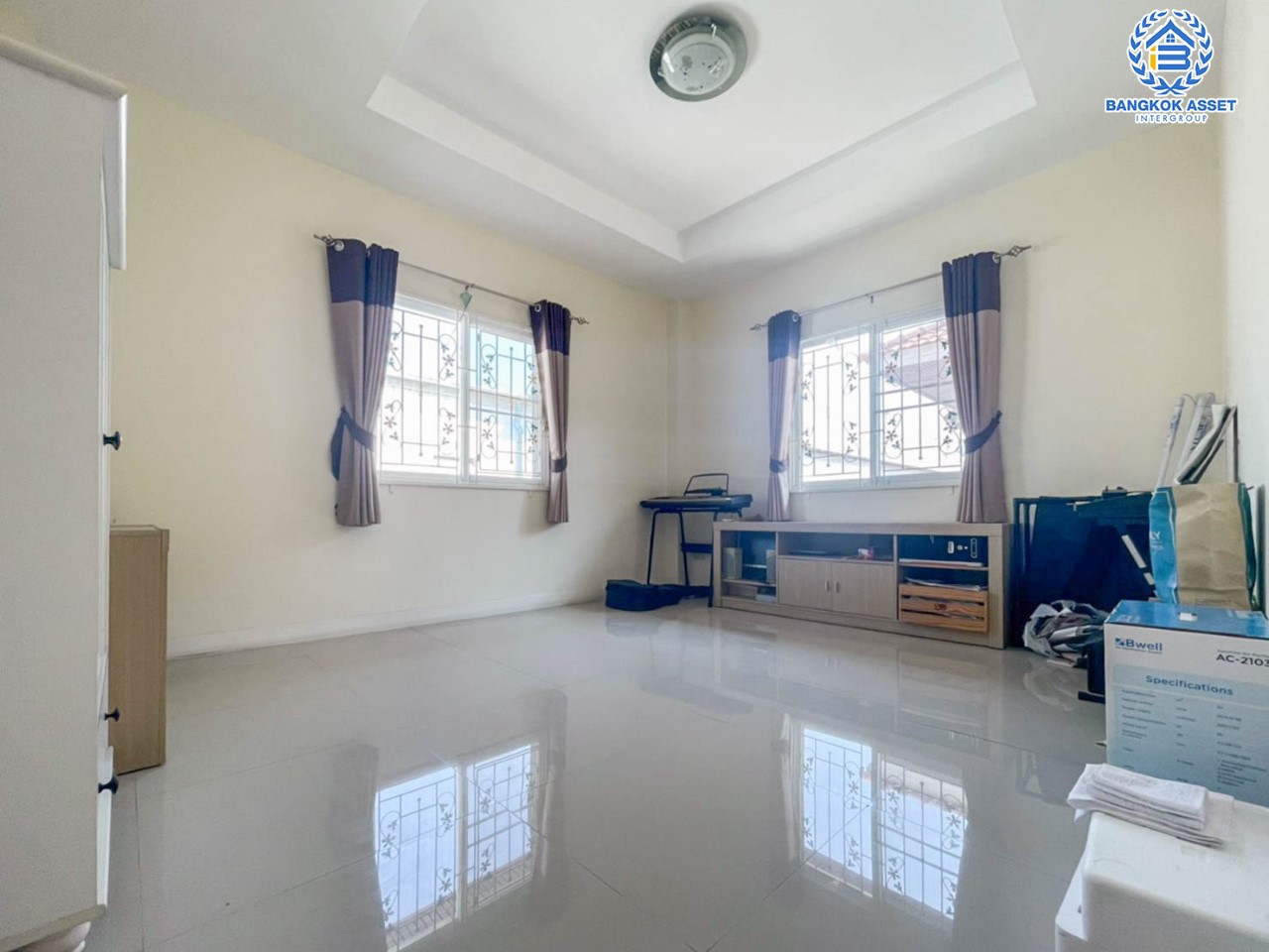 *****บ้านเดี่ยวมือสองย่านกรุงเทพฯ ม.สวนหลวงวิลล์ เฉลิมพระเกียรติ เนื้อที่ 63.2 ตร.ว. ฟังก์ชัน 3 ห้องนอน 4 ห้องน้ำ 1 ที่จอดรถ บ้านสวยสภาพดี แถมฟรี เครื่องปรับอากาศ 3 เครื่อง + เครื่องทำน้ำอุ่น 2 เครื่อง บนทำเลแห่งการเดินทาง เชื่อมต่อหลลายเส้นทาง อาทิ เช่น ถ.กาญจนาภิเษก, ถ.เฉลิมพระเกียรติ ร.9, ถ.บางนา-ตราด ใกล้สนามบินสุวรรณภูมิ